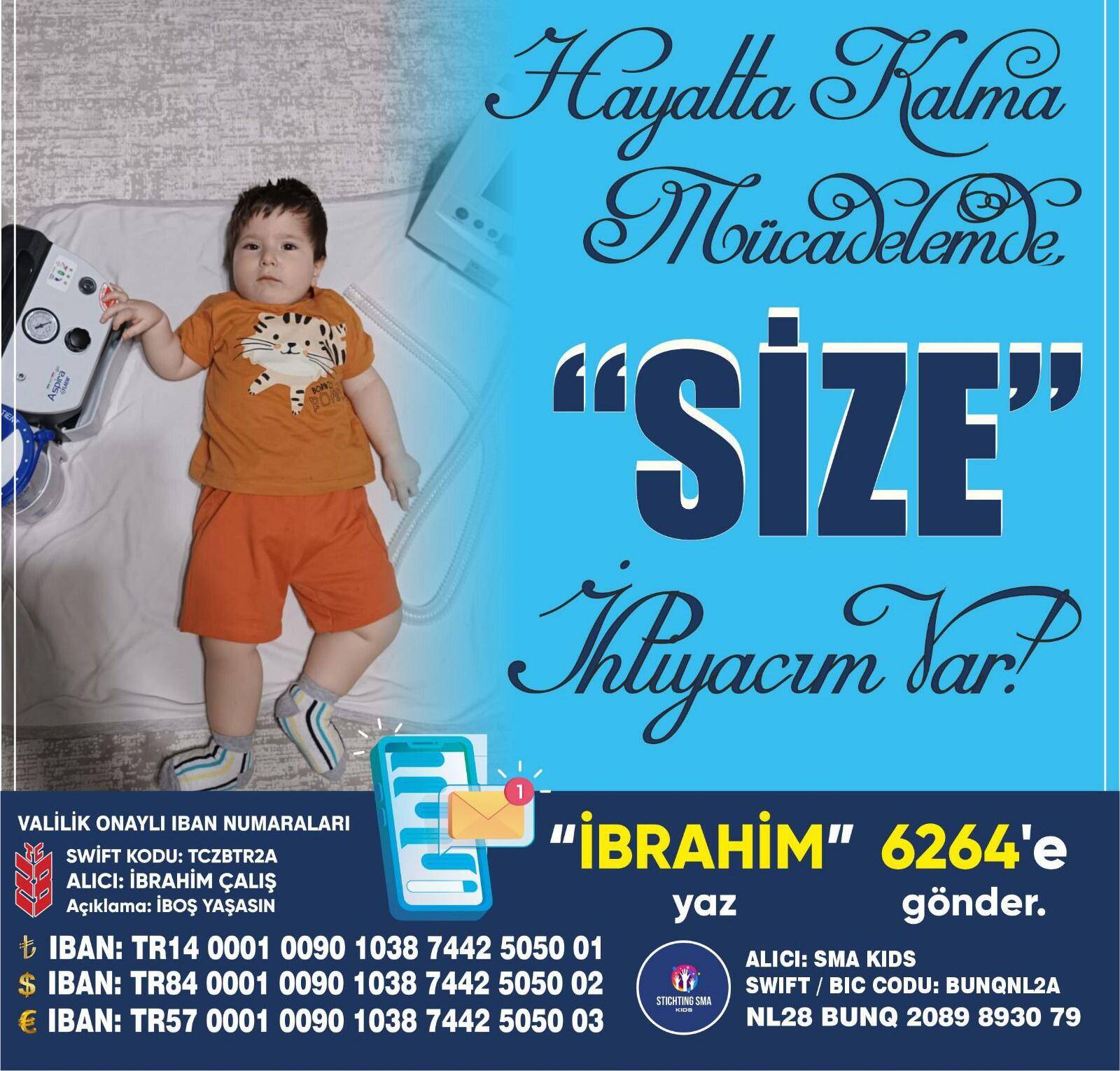 İBRAHİM’E UMUT OLALIM