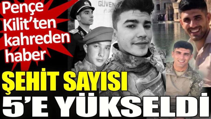 PKK’dan Taciz Ateşi… Beş Şehit…