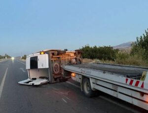 Osmancık’ta cenaze yolunda minibüs devrildi 10 yaralı