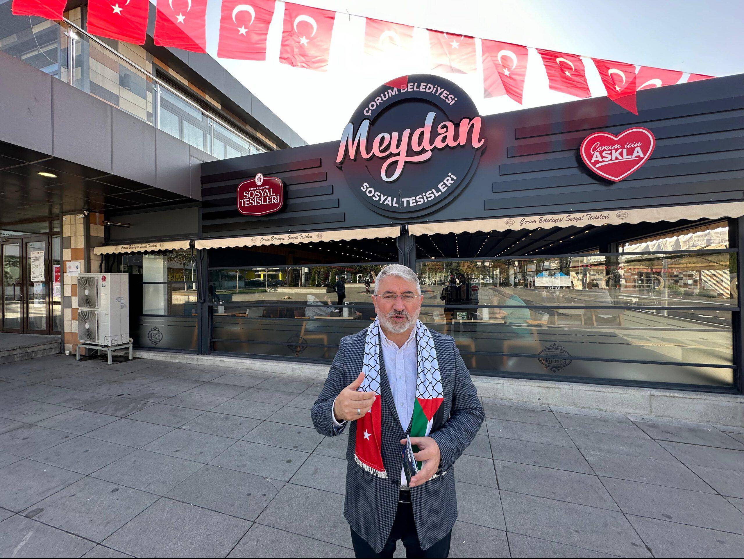 Çorum Belediyesi, İsrail ürünlerine boykot başlattı