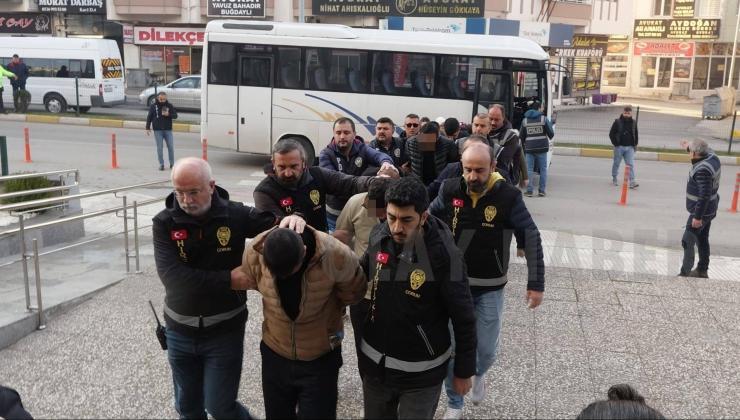 ‘Teleskop’ operasyonu 9 kişi adliyede