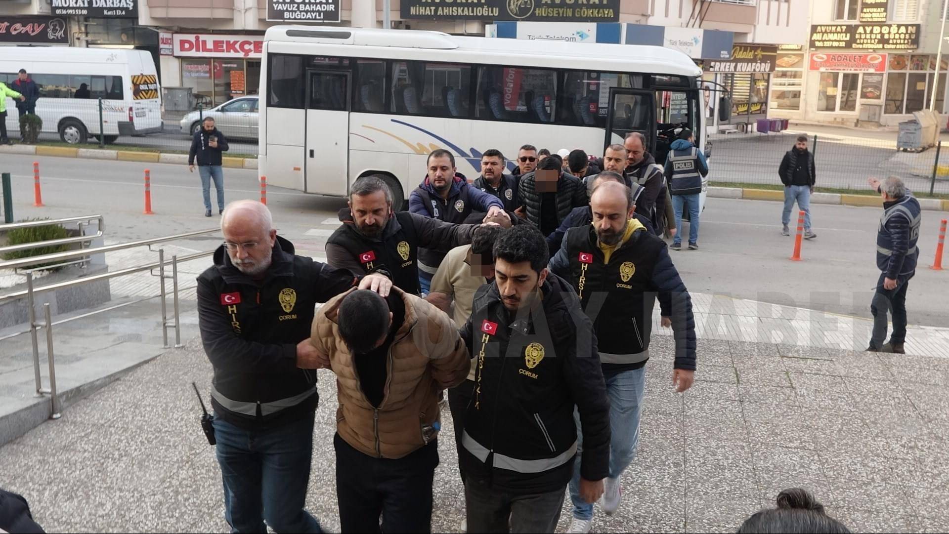 ‘Teleskop’ operasyonu 9 kişi adliyede