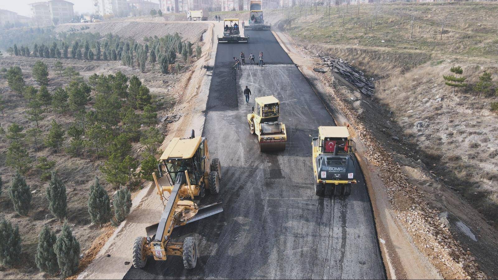 AKKENT’E YENİ GİRİŞ YOLU AÇILDI