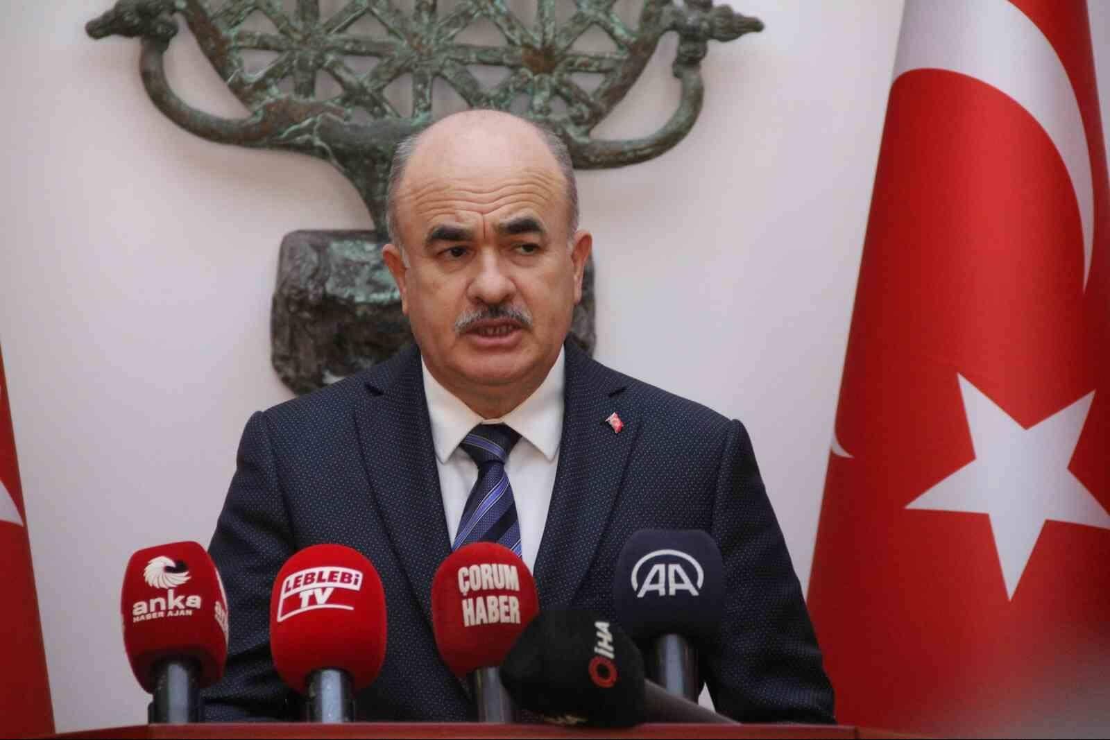 Çorum Vali̇si̇ Dağlı; “Toplumsal Düzeni̇ Bozmaya Çalışanlara Göz Açtırmayacağız”