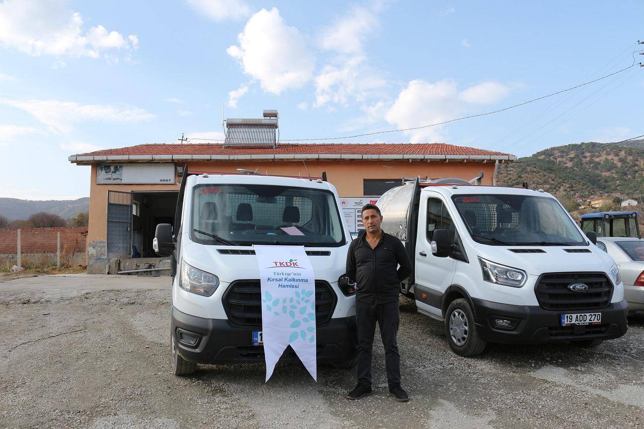 KOOPERATİFİN SÜT TOPLAMA ARAÇLARI YENİLENDİ