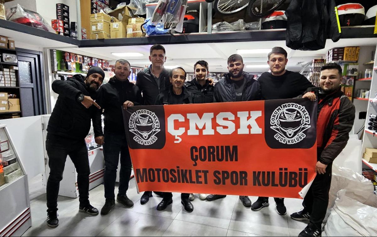 ÇORUM MOTOSİKLET SPOR KULÜBÜ KURULDU