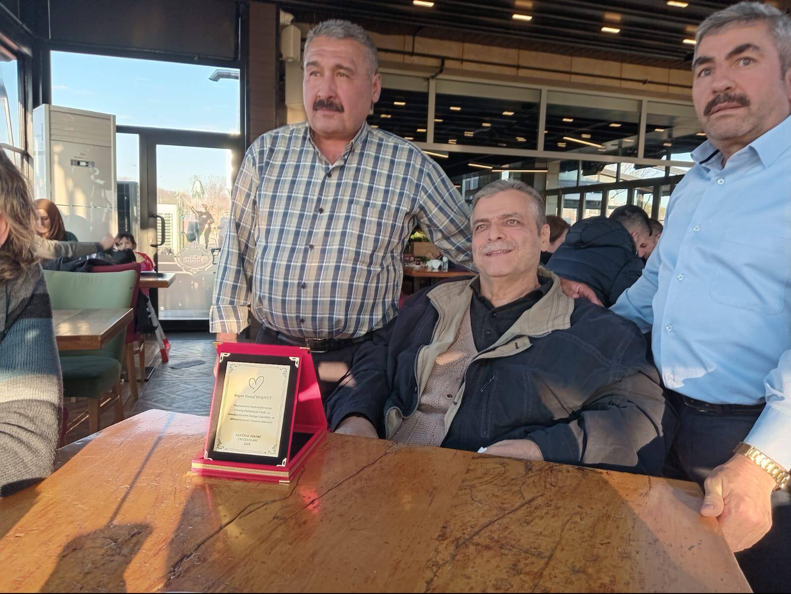 YUSUF HOŞNUT EMEKLİ OLDU