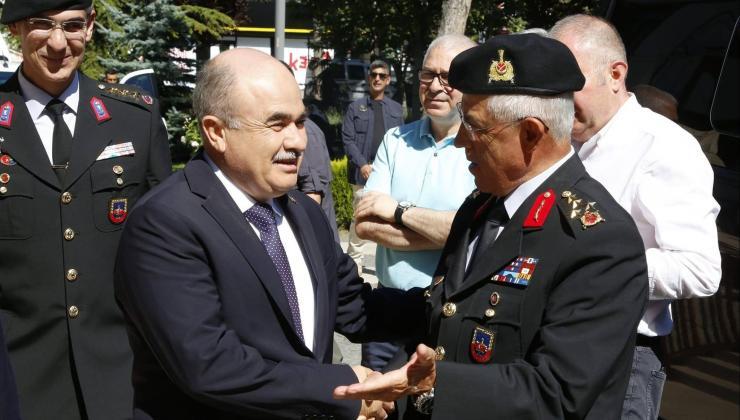 JANDARMA GENEL KOMUTANI ÇORUM’A GELDİ