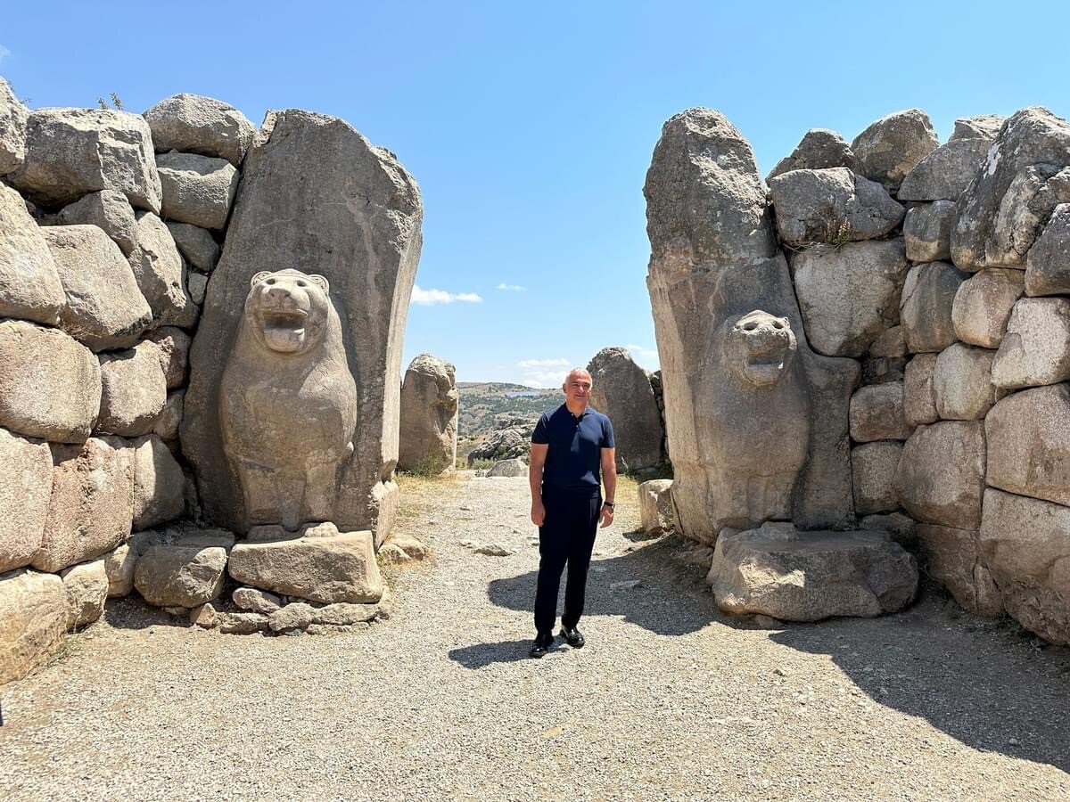 TURİZM BAKANI ERSOY,HİTİTLERİN BAŞKENTİNDE