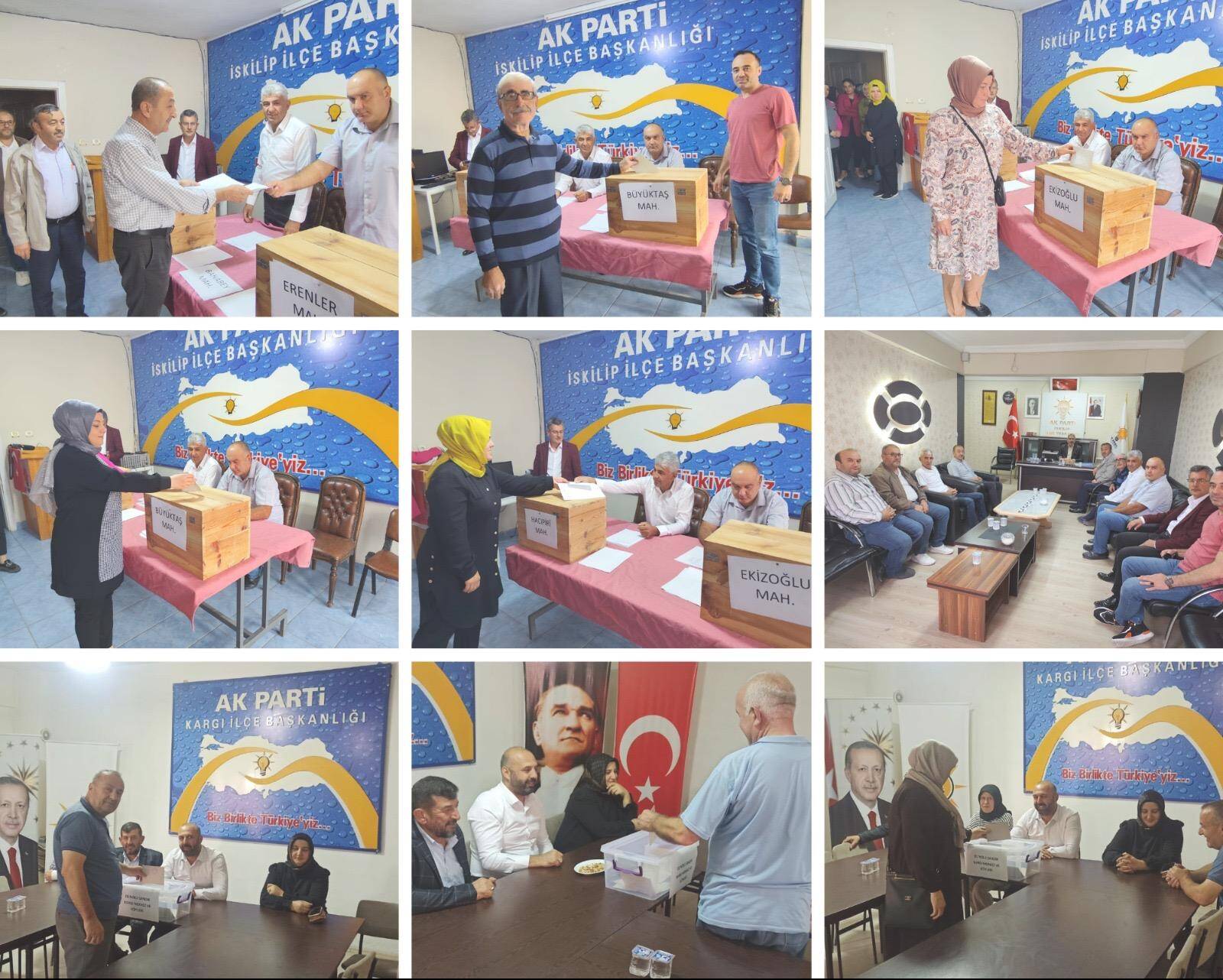AK Parti Çorum’da İlçe Delege Seçimleri Tamamlandı