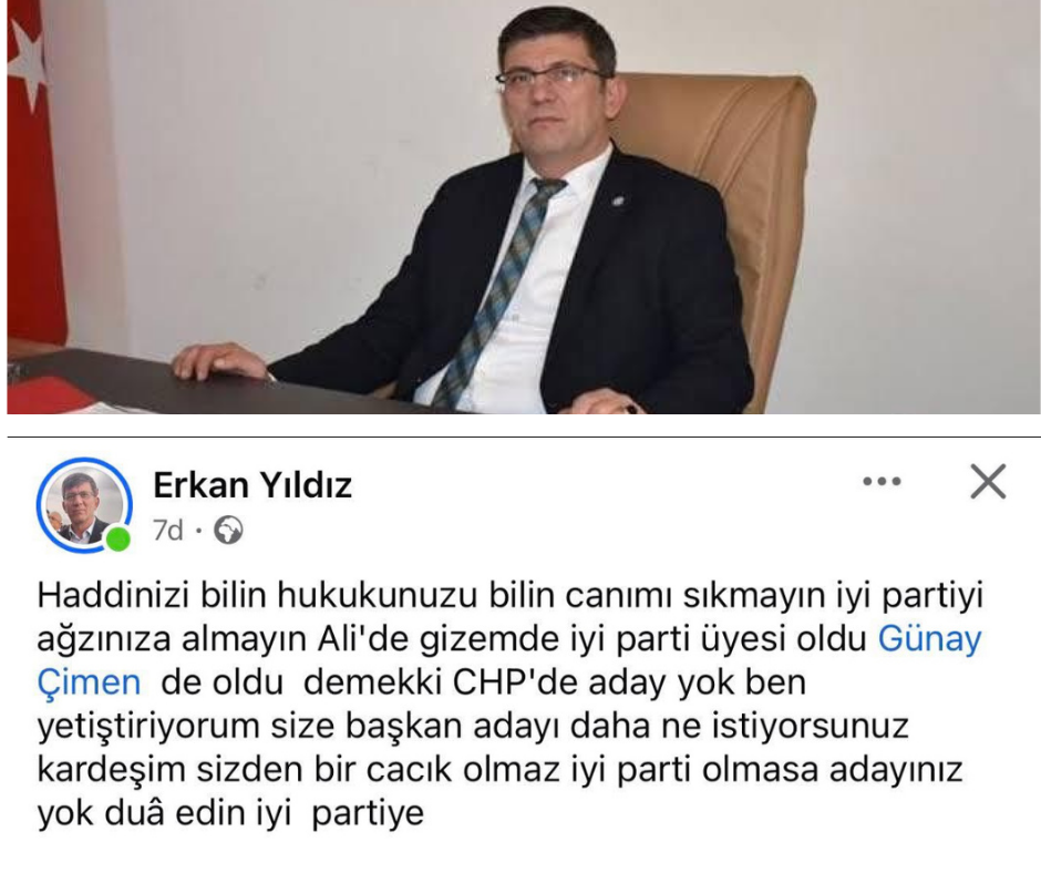 CHP’ye Sizden Bir Cacık Olmaz Dedi Yöneticilerden Tıs Yok!