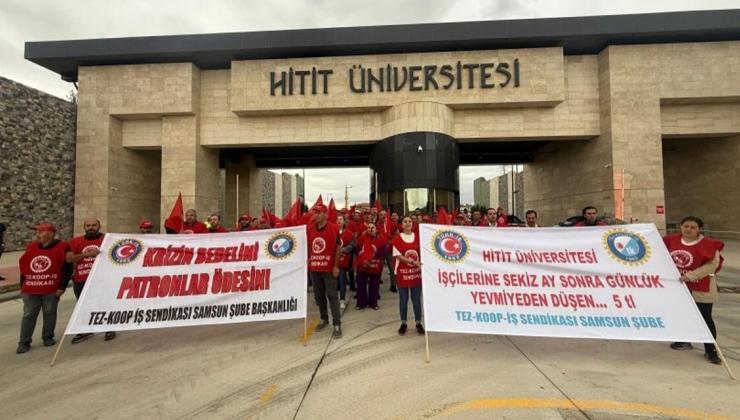 Sonunda Hitit Üniversitesinde anlaşma sağlandı