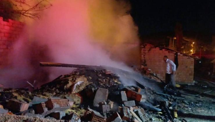 ALACA’DA YANGIN PANİĞİ