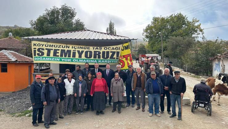 Karakaya Köyü Taş Ocağı İstemiyor!