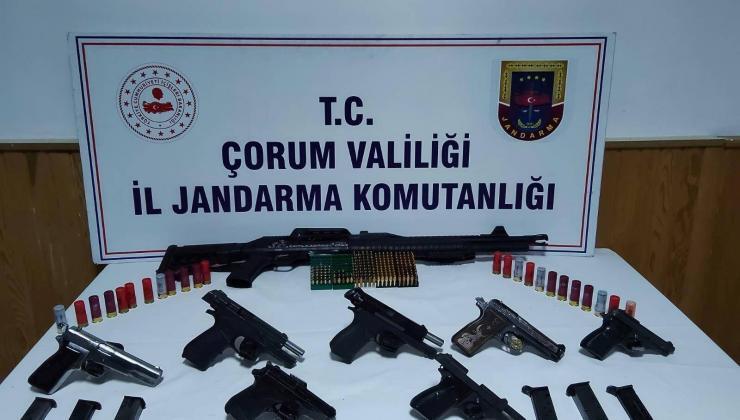 Jandarmadan Silah Kaçakçılarına Darbe: Bayat’ta Adrese Baskın!