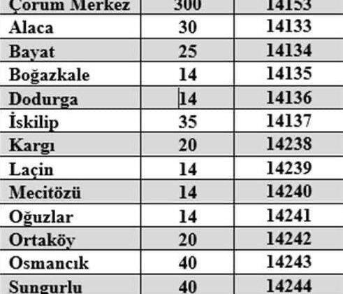 Çorum’da İŞKUR Üzerinden 600 Personel Alınacak