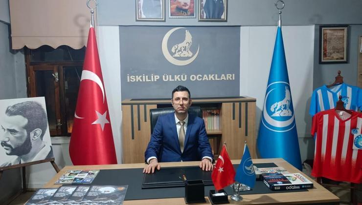Ülkü Ocakları İskilip İlçe Başkanlığında Bayrak Değişimi