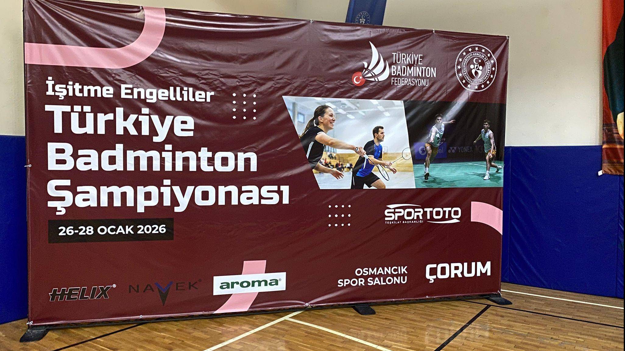 Osmancık’ta Raketler Engel Tanımıyor: Türkiye İşitme Engelliler Badminton Şampiyonası Başlıyor!