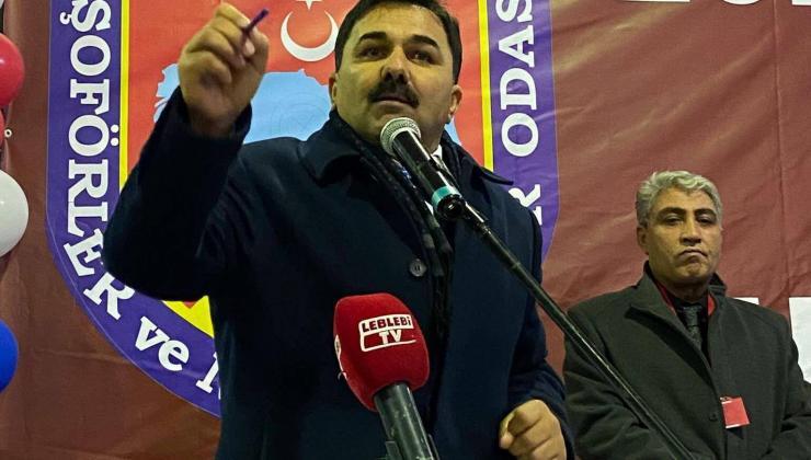 Şoförler Odası’nda yeni başkan İbrahim Doğan