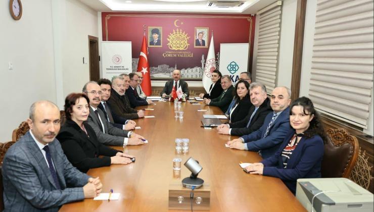 Çorum Sanayisinde Yeni Dönem: 11 Milyon TL’lik SİMEP Projesi ile İstihdam Garanti Altına Alınıyor