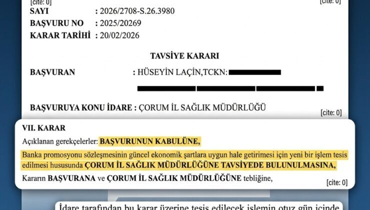 Sendikalar Uyudu, Bir Memur Düzeni Bozdu: Çorum Sağlıkta Promosyon Skandalı!