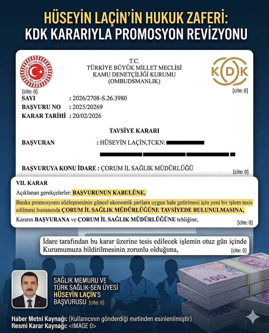 Sendikalar Uyudu, Bir Memur Düzeni Bozdu: Çorum Sağlıkta Promosyon Skandalı!