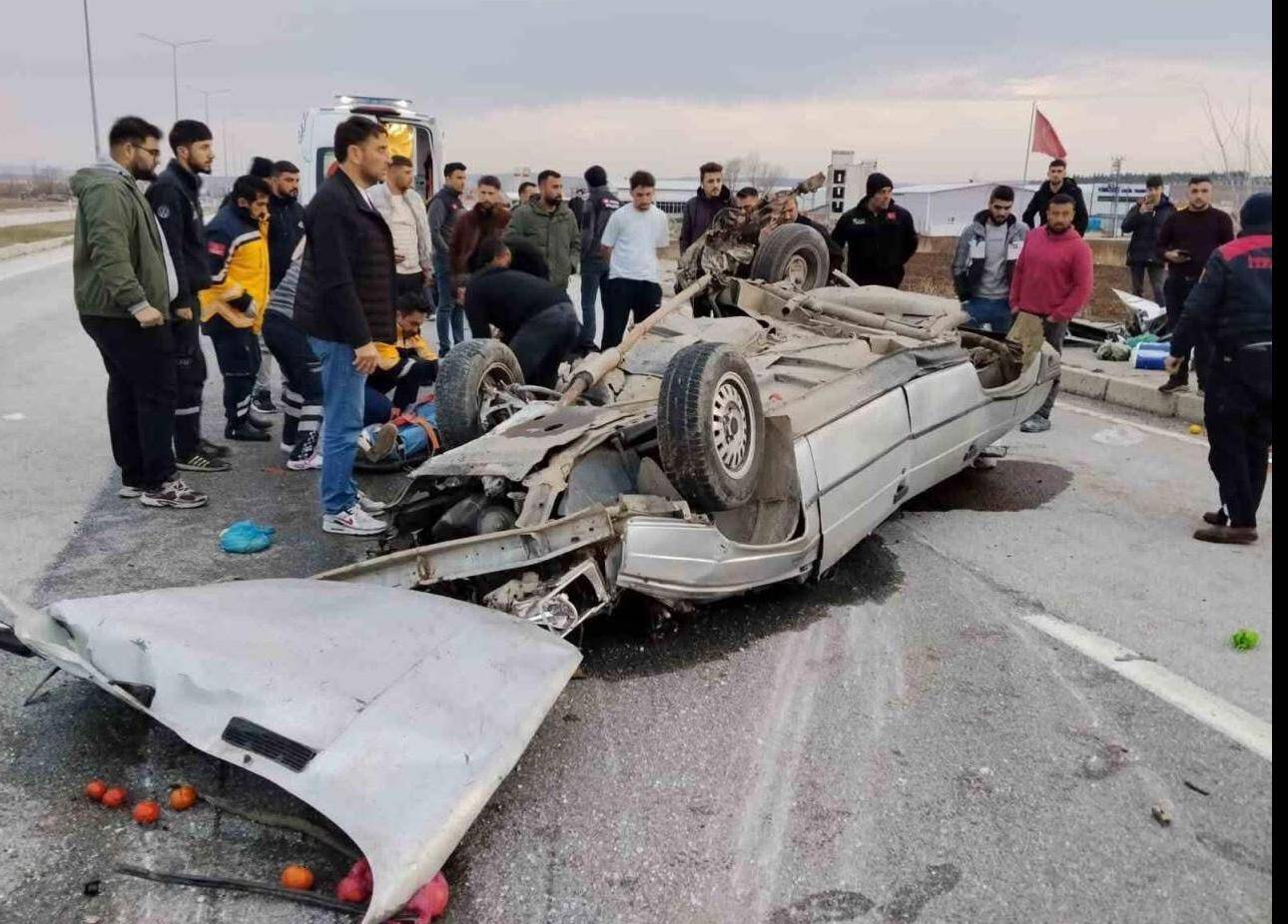 Çorum’da takla atan otomobilin sürücüsü hayatını kaybetti