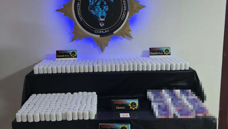 Çorum’da Zehir Tacirlerine “Darbe” Operasyonu: 7 Aylık Takipte 12 Tutuklama