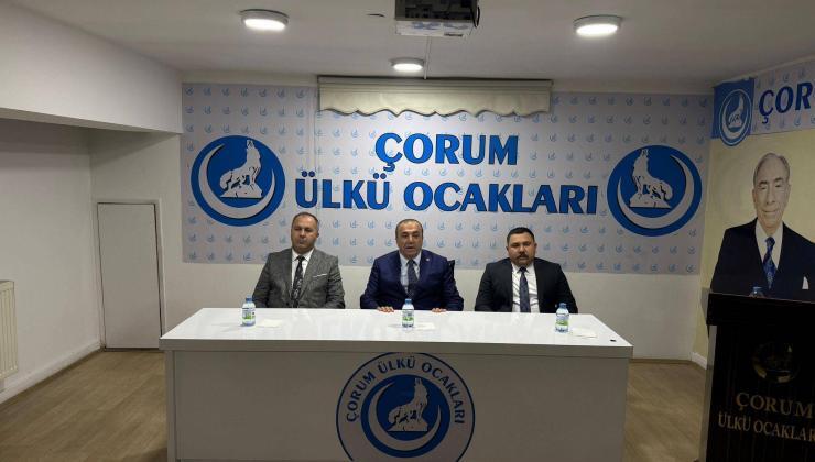 Çorum Ülkü Ocakları’nda Dev Adım: “Türk Gençliği Liderlik ve Gelişim Akademisi” Başladı