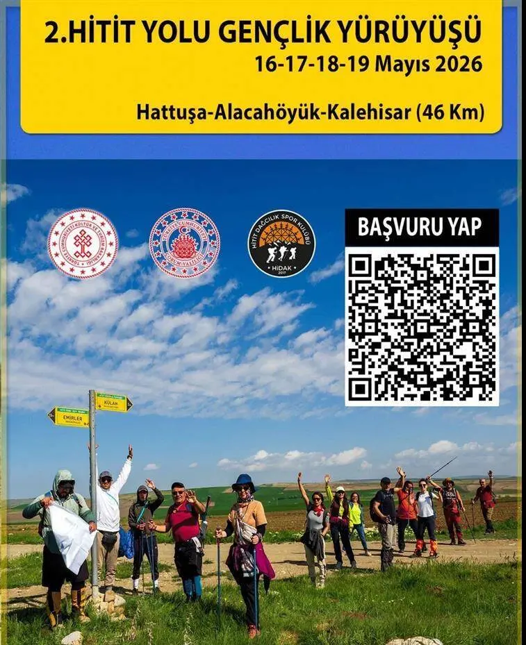 Tarihin İzinde Dev Adımlar: 2. Hitit Yolu Gençlik Yürüyüşü İçin Kayıtlar Başladı!