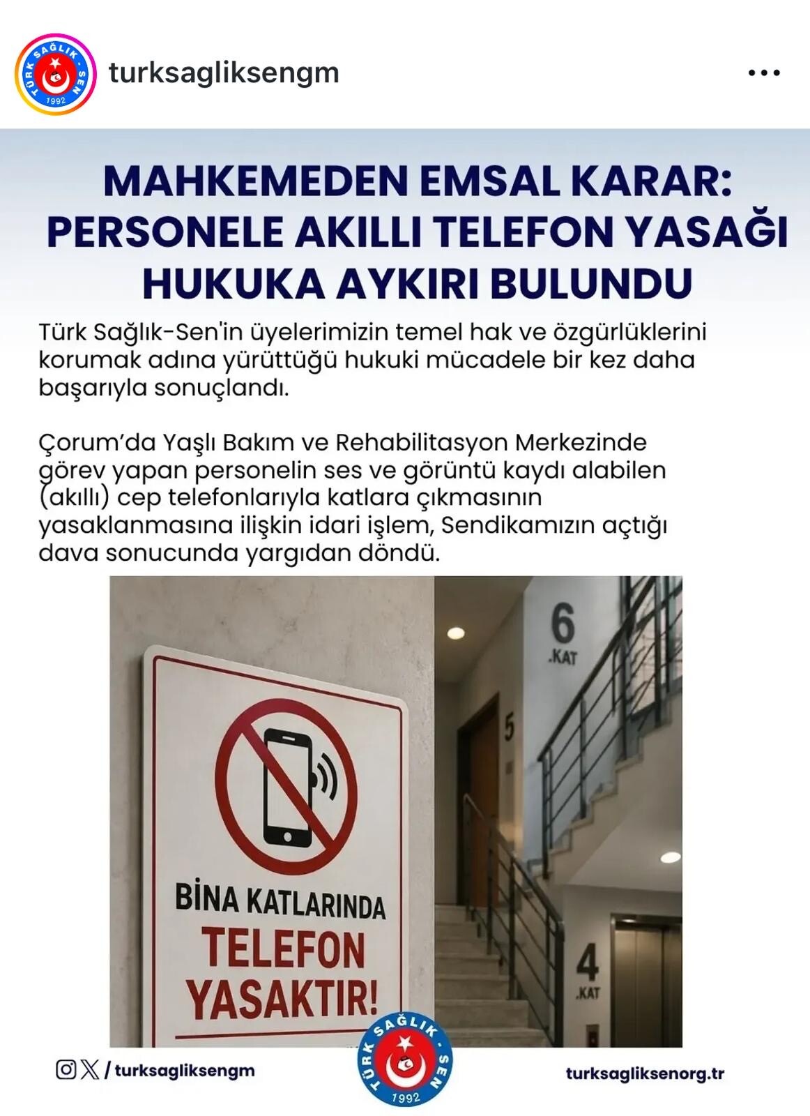 MAHKEMEDEN TOKAT GİBİ KARAR: “Çalışanın Telefonunu Yasaklayanlar, Taciz İddialarına Karşı Neden Sessiz?”