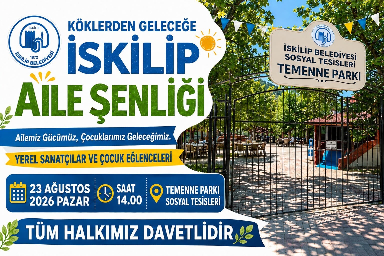 İskilip’te Köklerden Geleceğe Uzanan Büyük Aile Şenliği Başlıyor