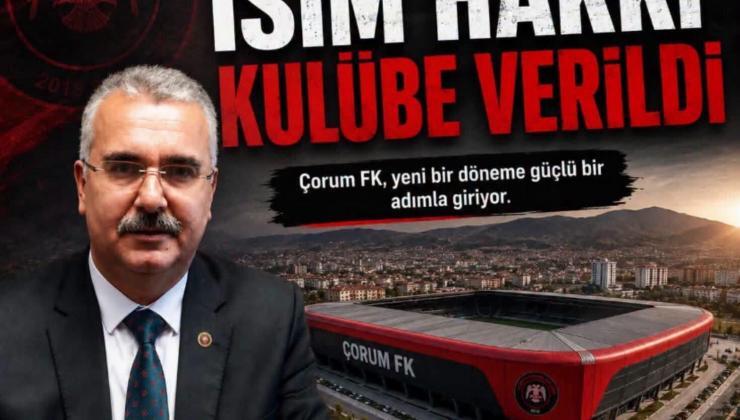 Ahlatcı, Çorum’a Yine Yapacağını Yaptı: Stadyumun İsim Hakkı Çorum FK’ya Verildi!
