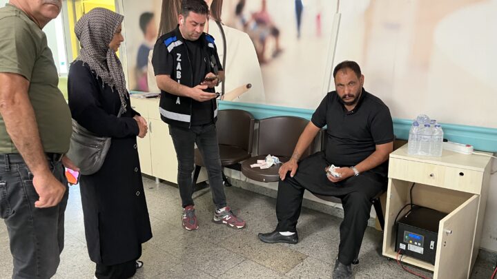Hastaneyi Mesken Tutan Duygu Sömürücüleri Zabıtaya Tosladı!